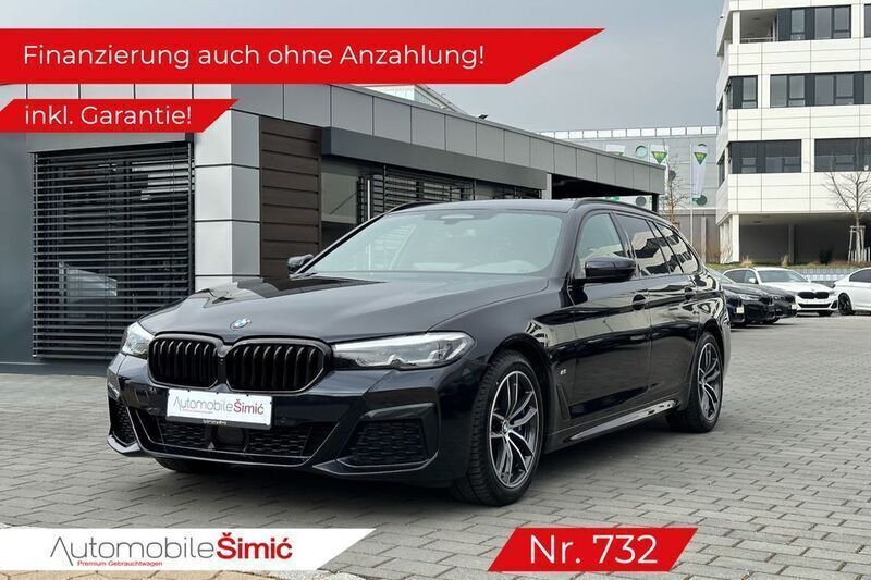 Schwarz Gebraucht 2020 BMW 530 M Sport Limousine | 48.990 € - Bild 1/4