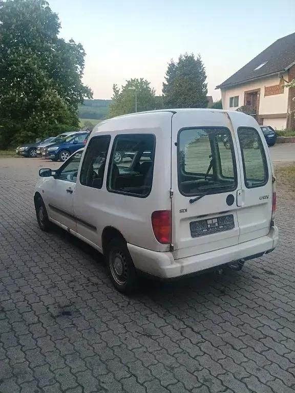 Brugt VW Caddy 63 HK (46 kW) 2002 Hvid MPV