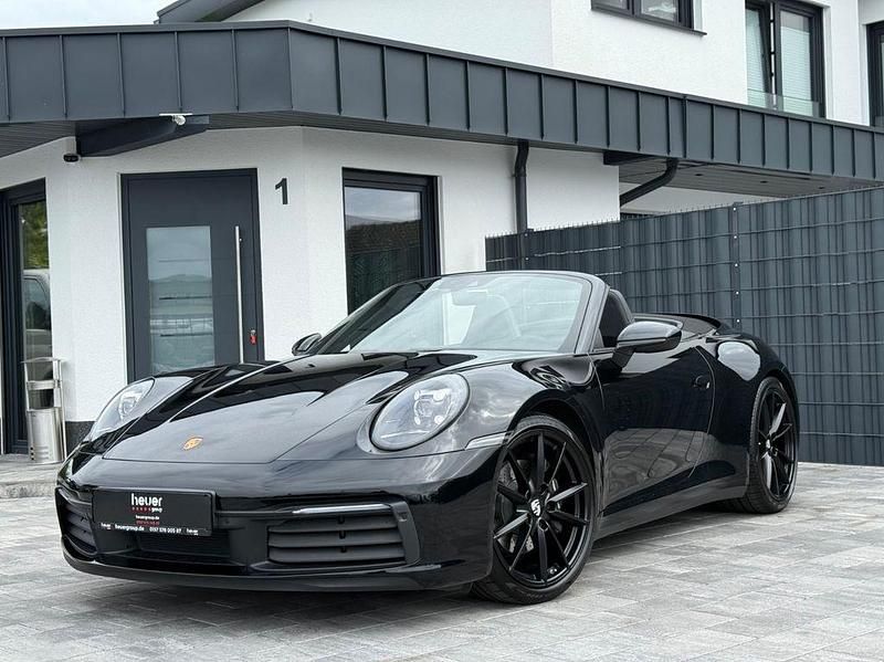 Schwarz Gebraucht 2022 Porsche 911 Carrera Cabriolet Cabrio | 119.990 € (Fairer Preis) - Bild 1/4