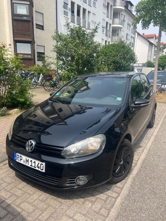Schwarz Gebraucht 2009 VW Golf VI Comfortline Limousine | 4.700 € (Fairer Preis) - Bild 1/4