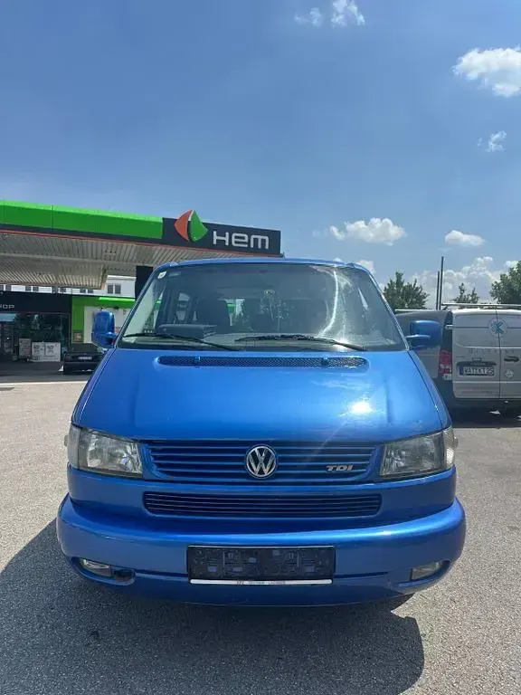 Gebraucht VW Multivan 102 PS (75 kW) 1999 Blau Van / Kleinbus