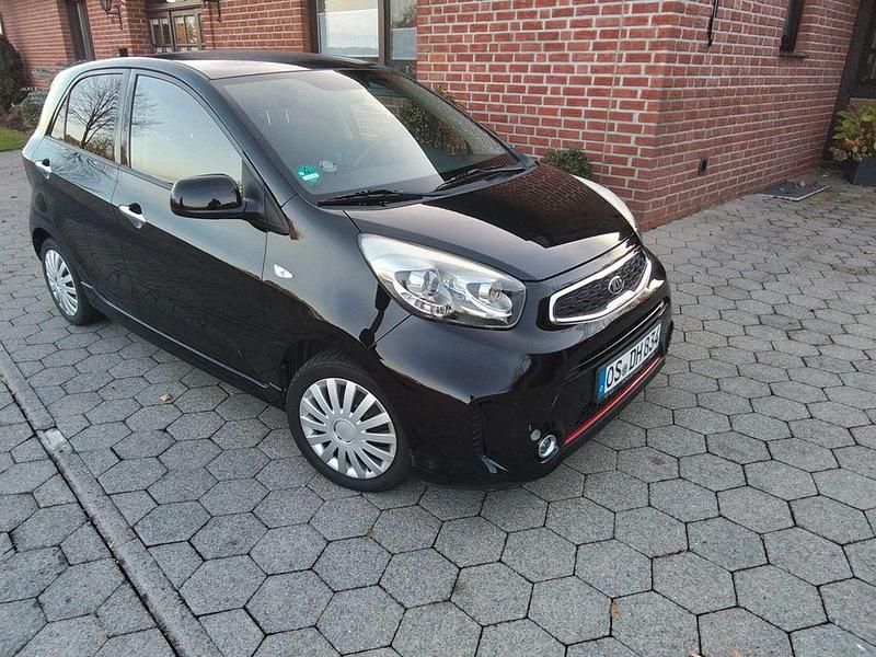Schwarz Gebraucht 2015 Kia Picanto Spirit Kleinwagen | 6.990 € (Fairer Preis) - Bild 1/4
