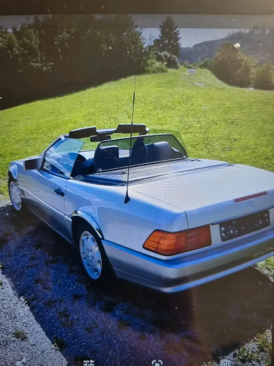 Gebraucht Mercedes SL500 320 PS (235 kW) 1994 Silber Cabrio