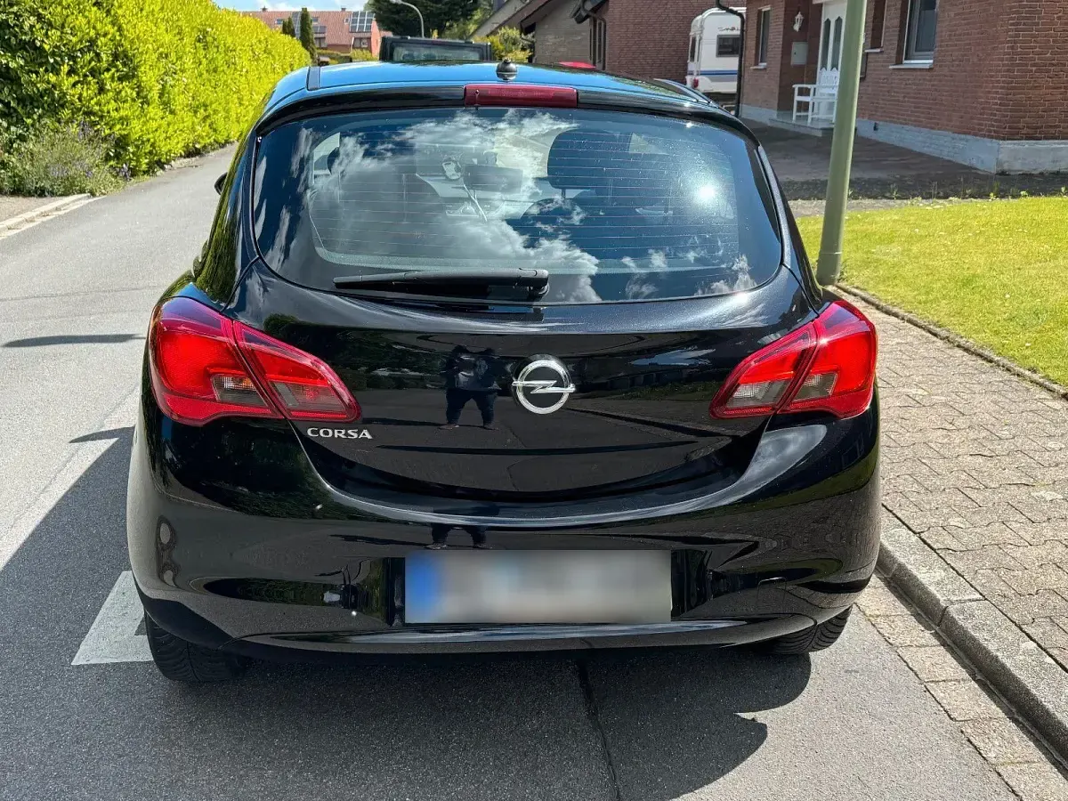 Gebraucht Opel Corsa Edition 69 PS (50 kW) 2019 Schwarz Kleinwagen