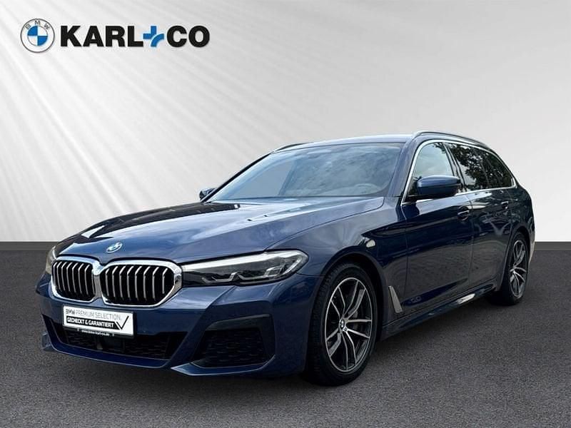 Blau Gebraucht 2022 BMW 530 Performance Kombi | 39.990 € (Fairer Preis) - Bild 1/4