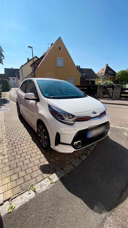 Weiß Gebraucht 2021 Kia Picanto GT-Line Kleinwagen | 13.000 € (Guter Preis) - Bild 1/4