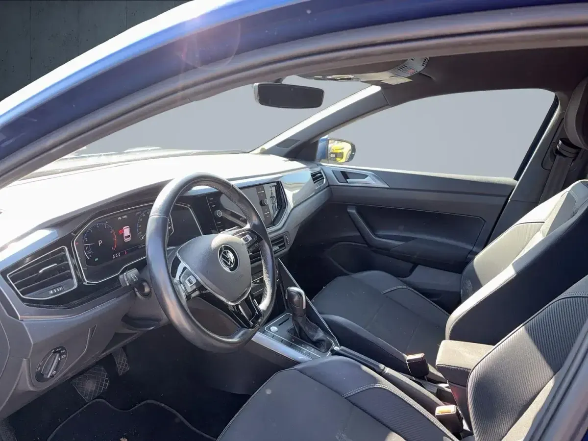 Gebraucht VW Polo Highline 150 PS (110 kW) 2021 Blau Kleinwagen
