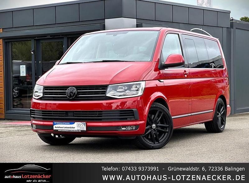 Rot Gebraucht 2019 VW Multivan Generation Six Van / Kleinbus | 41.990 € (Fairer Preis) - Bild 1/4