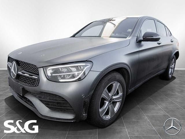 Designo selenitgrau magno Gebraucht 2021 Mercedes GLC220 Business Coupé | 40.777 € (Fairer Preis) - Bild 1/4