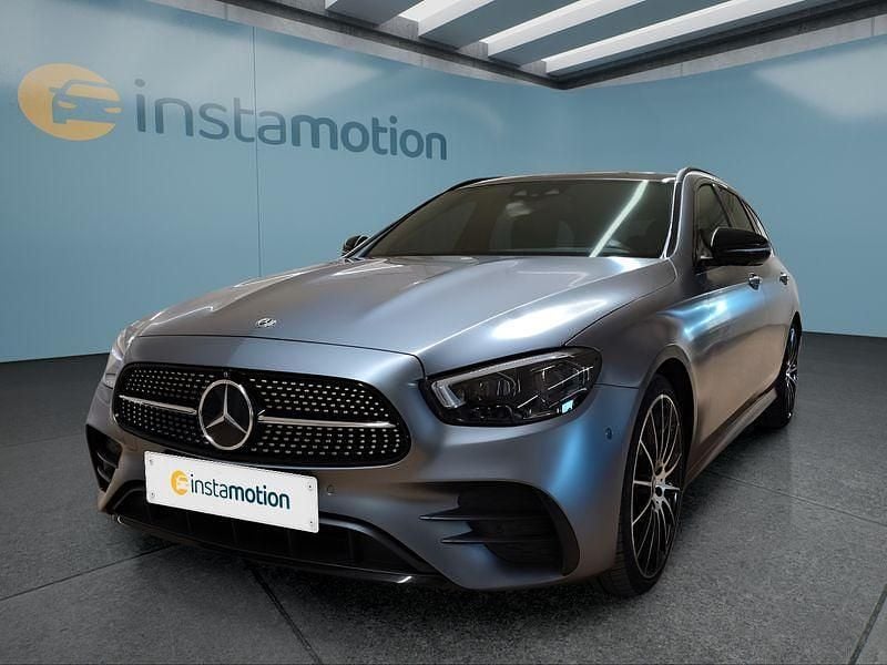 Grau Gebraucht 2021 Mercedes E400 Kombi | 61.549 € - Bild 1/4