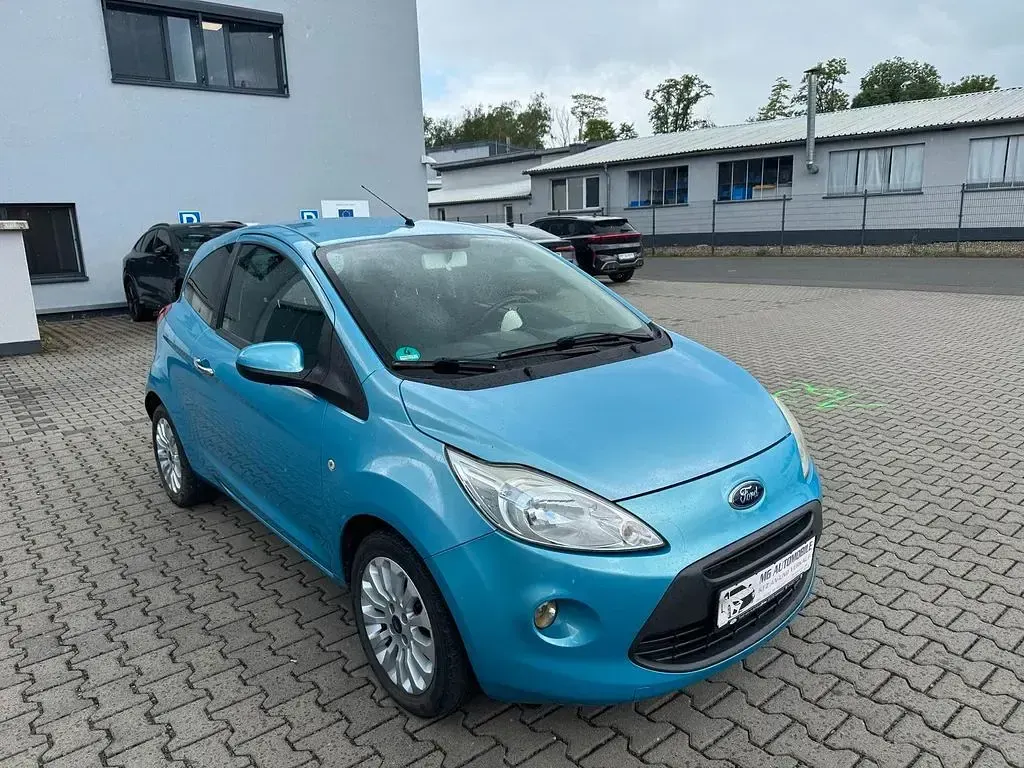 Gebraucht Ford Ka Titanium 69 PS (50 kW) 2010 Blau Kleinwagen
