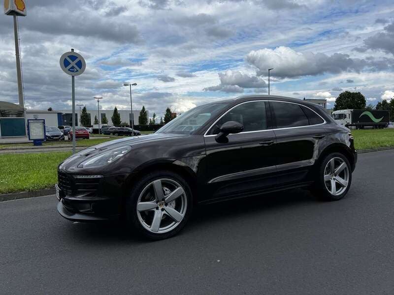 Braun Gebraucht 2017 Porsche Macan S SUV | 38.499 € (Guter Preis) - Bild 1/4