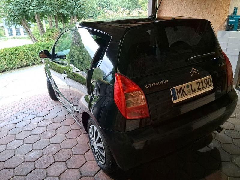 Schwarz Gebraucht 2004 Citroën C2 Advance Kleinwagen | 1.500 € (Fairer Preis) - Bild 1/4