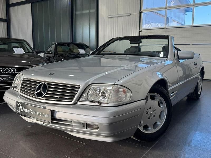 Silber Gebraucht 1997 Mercedes SL320 Cabrio | 29.880 € (Superpreis) - Bild 1/4