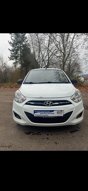 Gebraucht Hyundai i10 62 PS (45 kW) 2009 Weiß Kleinwagen