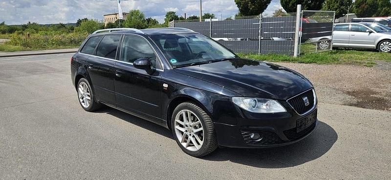 Schwarz Gebraucht 2011 Seat Exeo Style Limousine | 6.200 € (Etwas zu teuer) - Bild 1/4