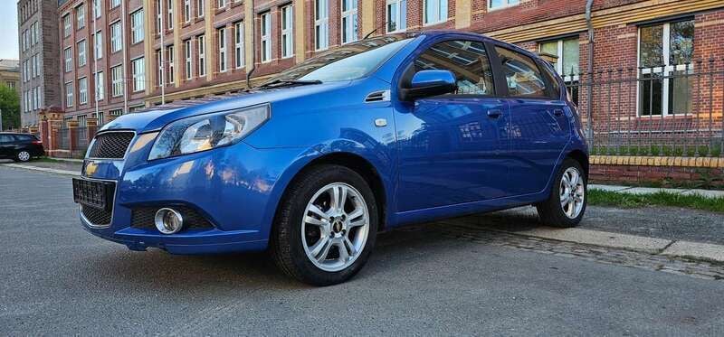 Sports blue (mica) Gebraucht 2011 Chevrolet Aveo LT Kleinwagen | 3.599 € (Superpreis) - Bild 1/4