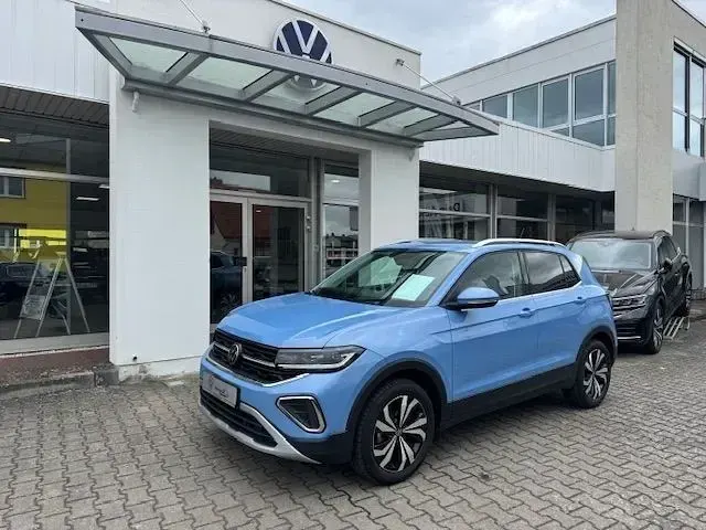 Gebraucht VW T-Cross Style 116 PS (85 kW) 2024 Clear blue metallic (metallic) SUV