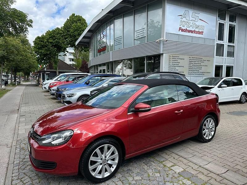 Rot Gebraucht 2011 VW Golf Cabriolet Cabrio | 6.950 € (Etwas zu teuer) - Bild 1/4