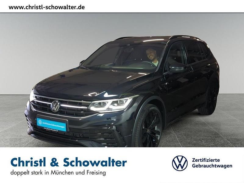 Deep black perleffekt Gebraucht 2024 VW Tiguan Allspace R-line SUV | 49.910 € - Bild 1/4