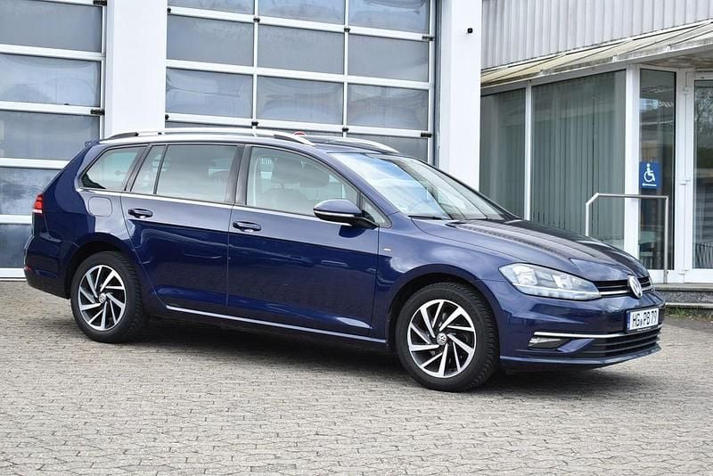 Gebraucht VW Golf VII Join 116 PS (85 kW) 2019 Blau Kombi