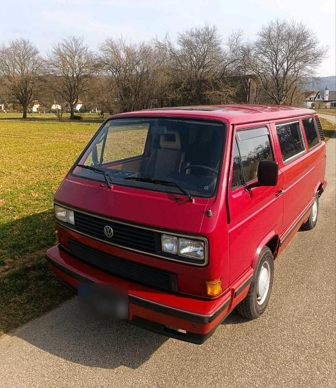 Usado VW Multivan 69 HP (50 kW) 1986 Vermelho Monovolume