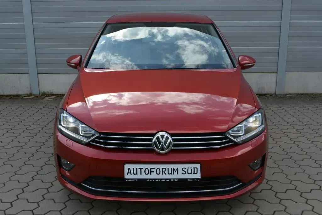 Gebraucht VW Golf Sportsvan Highline 125 PS (91 kW) 2015 Rot Van / Kleinbus