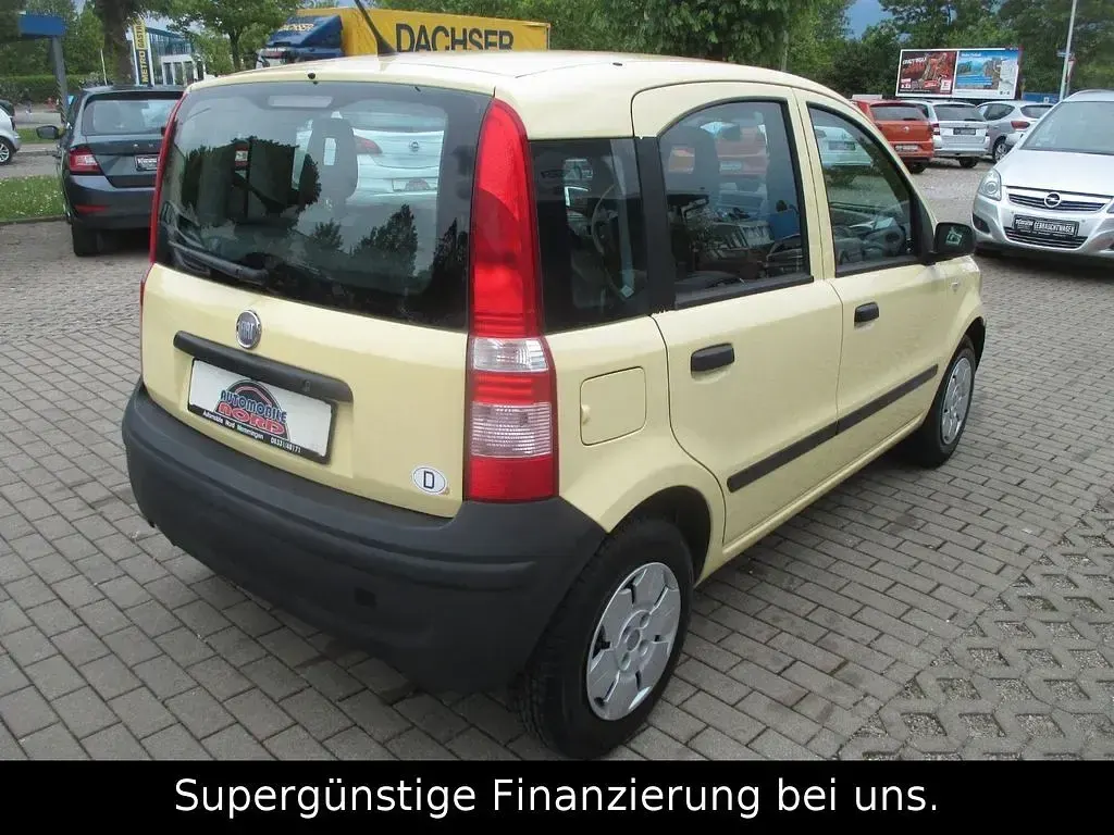 Gebraucht Fiat Panda Active 54 PS (39 kW) 2009 Gelb Kleinwagen