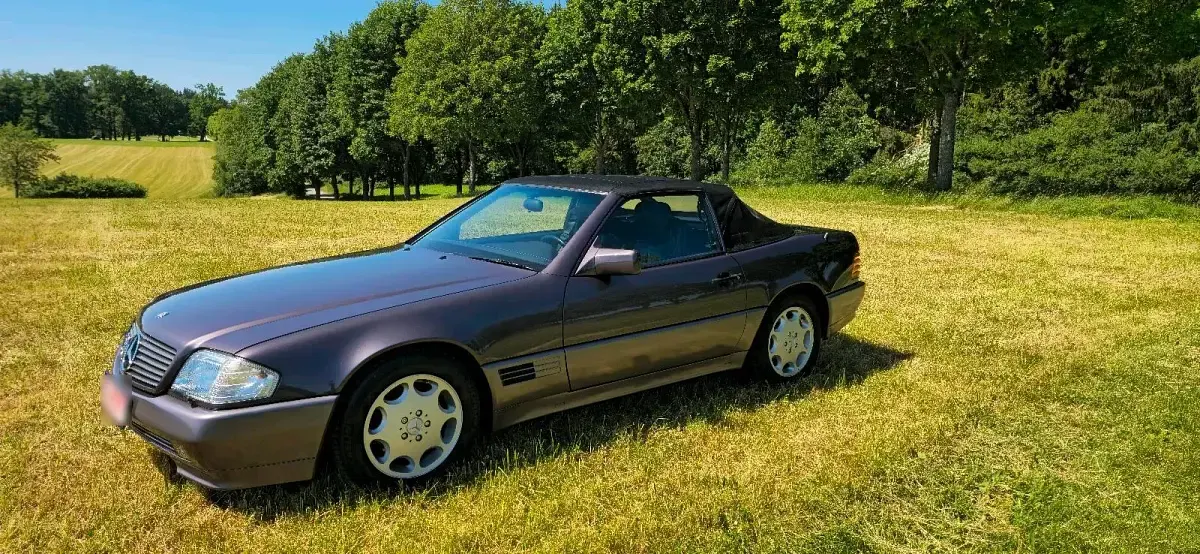 Gebraucht Mercedes SL300 236 PS (173 kW) 1991 Violet Cabrio