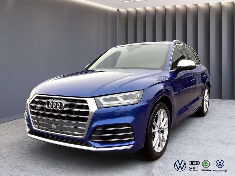 Blau Gebraucht 2020 Audi SQ5 SUV | 42.000 € (Superpreis) - Bild 1/4