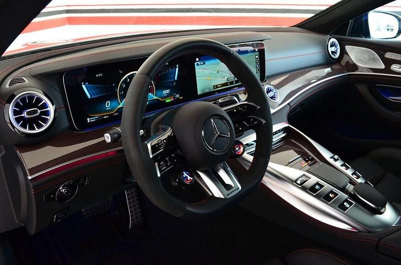 Gebraucht Mercedes AMG GT63 S E Performance AMG 843 PS (620 kW) 2023 Manufaktur alpine gray uni Coupé