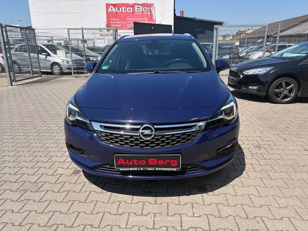 Gebraucht Opel Astra 136 PS (100 kW) 2016 Blau Kombi