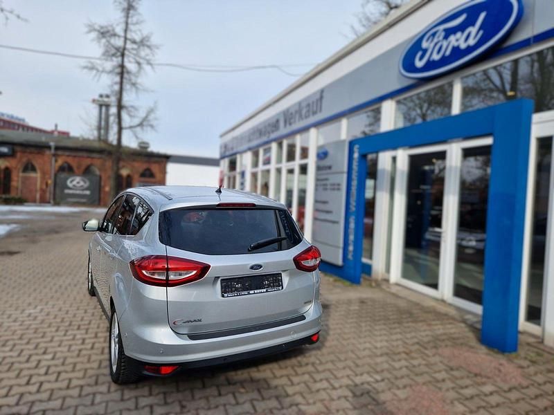 Gebraucht Ford C-MAX Titanium 125 PS (91 kW) 2015 Silber Van / Kleinbus