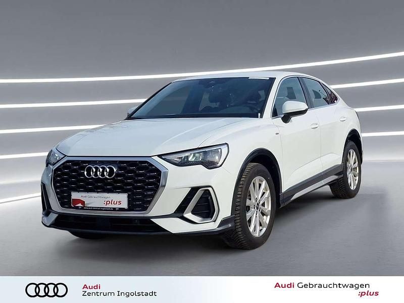 Gebraucht Audi Q3 Sportback S-Line 150 PS (110 kW) 2025 Gletscherweiß metallic SUV