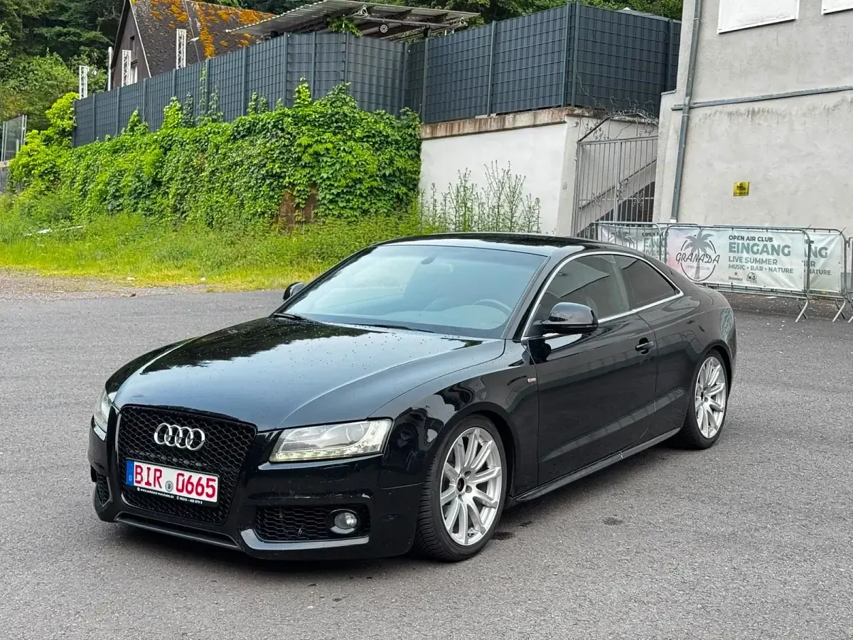 Gebraucht Audi A5 S-Line 180 PS (132 kW) 2009 Schwarz Coupé