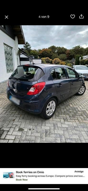 Blau Gebraucht 2009 Opel Corsa Kleinwagen | 3.899 € (Fairer Preis) - Bild 1/4