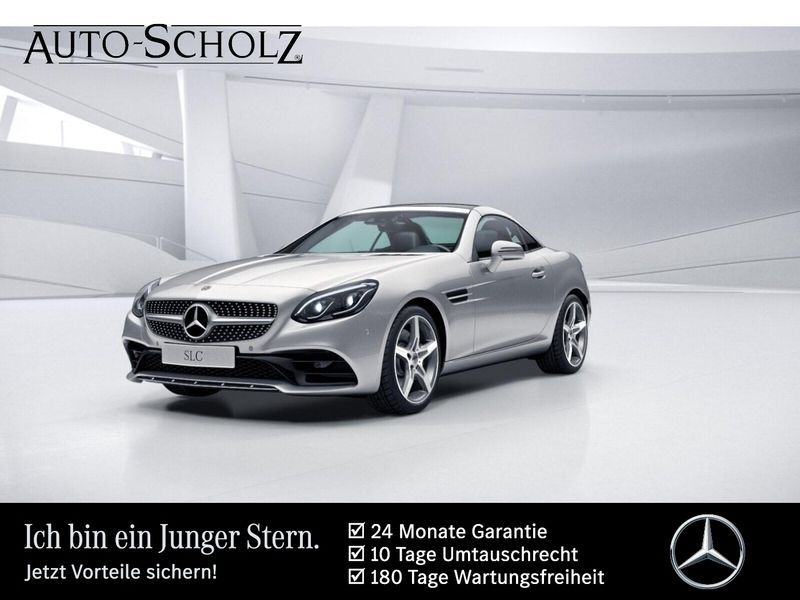 Silber Gebraucht 2020 Mercedes SLC300 AMG Cabrio | 55.789 € - Bild 1/3