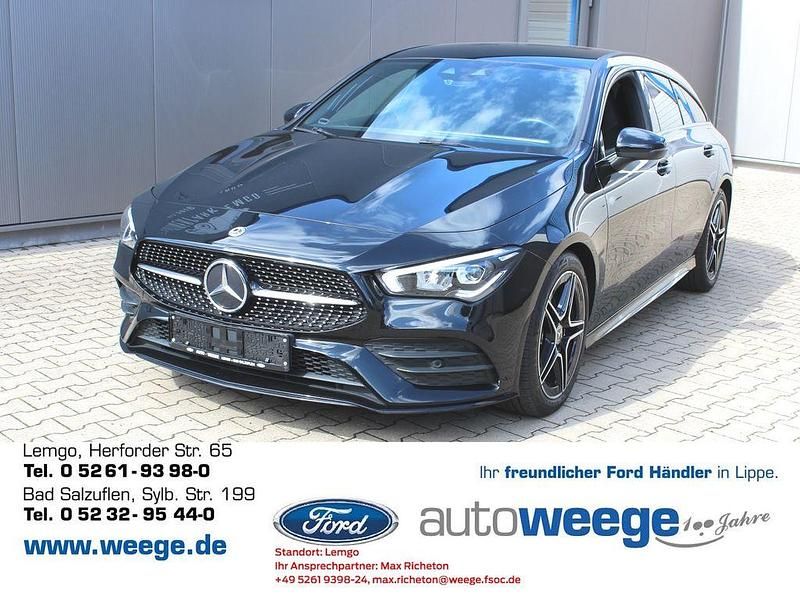 Gebraucht Mercedes CLA200 Shooting Brake AMG 163 PS (119 kW) 2023 Schwarz (metallic) Kombi