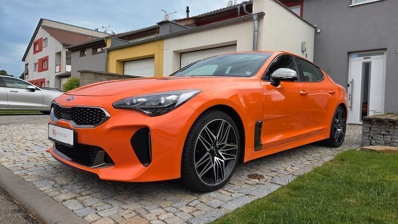 Orange Gebraucht 2021 Kia Stinger Limousine | 38.199 € (Fairer Preis) - Bild 1/4