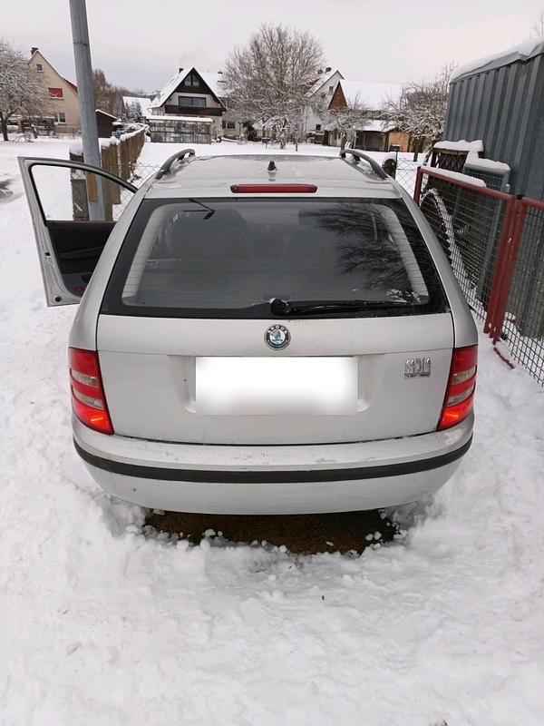 Gebraucht Skoda Fabia 75 PS (55 kW) 2003 Silber Kombi