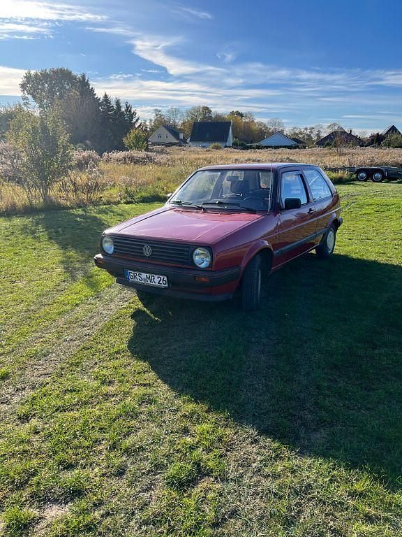Rot Gebraucht 1990 VW Golf II Kleinwagen | 1.850 € - Bild 1/4