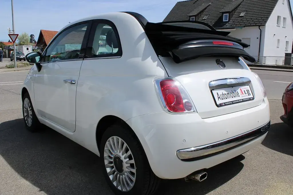 Gebraucht Fiat 500C Lounge 69 PS (50 kW) 2012 Weiß Cabrio
