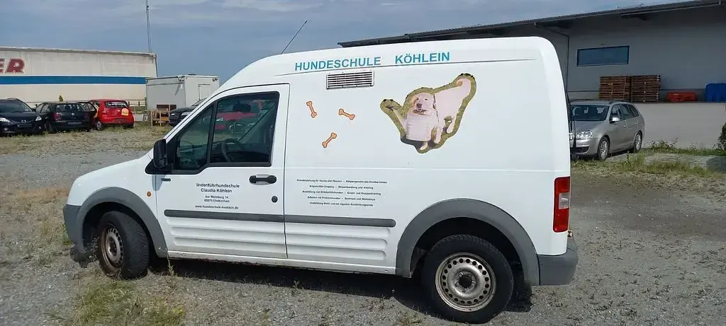 Gebraucht Ford Tourneo Connect 90 PS (66 kW) 2008 Weiß Van / Kleinbus