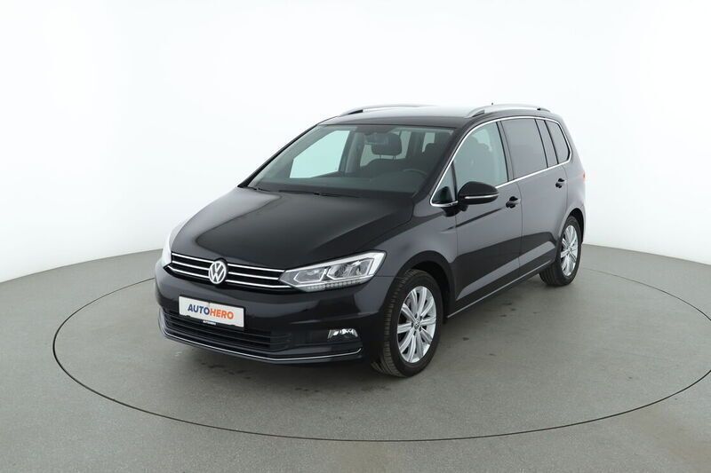 Schwarz Gebraucht 2018 VW Touran Highline Van / Kleinbus | 20.270 € (Fairer Preis) - Bild 1/4