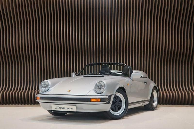 Usata Porsche 911 1989 Argento Cabrio