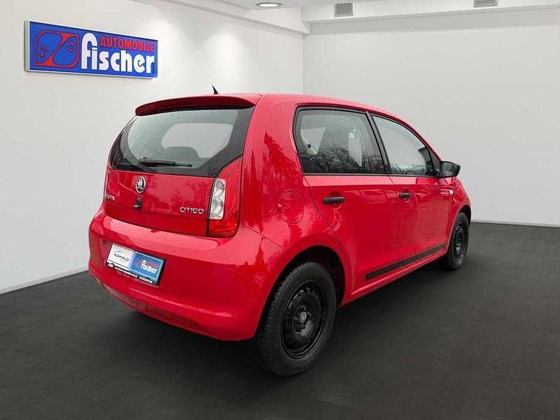 Gebraucht Skoda Citigo Active 60 PS (44 kW) 2012 Tornadorot Kleinwagen