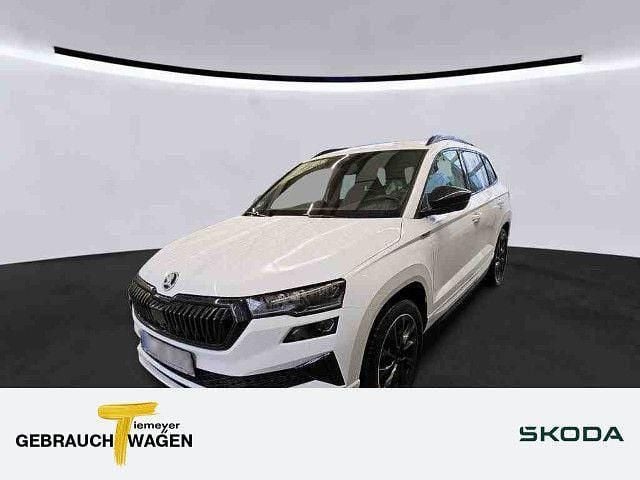Weiß Gebraucht 2023 Skoda Karoq SportLine SUV | 34.790 € (Etwas zu teuer) - Bild 1/4