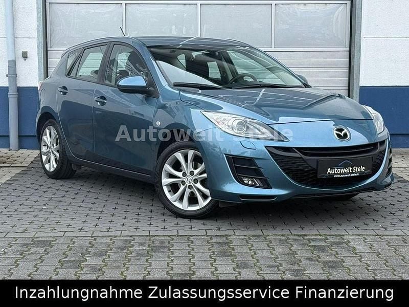 Gebraucht Mazda 3 Active Plus 105 PS (77 kW) 2010 Blau Limousine