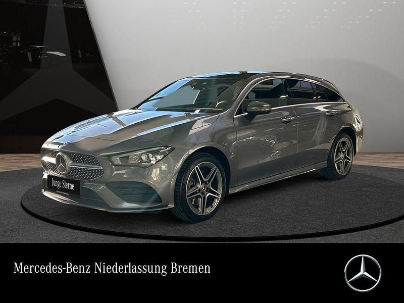 Grau Gebraucht 2022 Mercedes CLA250e Shooting Brake AMG Kombi | 31.890 € (Etwas zu teuer) - Bild 1/3
