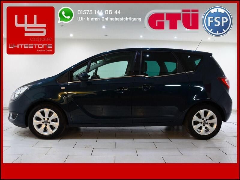 Grün Gebraucht 2016 Opel Meriva Innovation Van / Kleinbus | 11.990 € (Teuer) - Bild 1/4